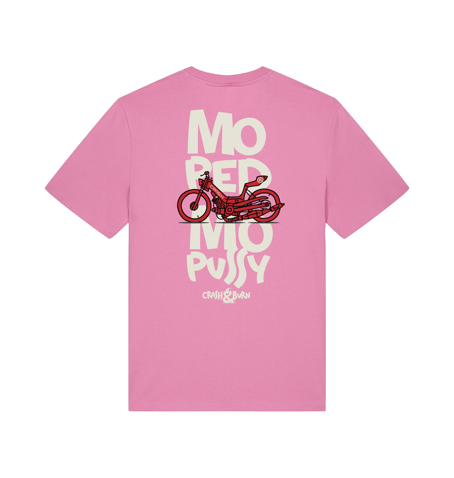 Bubble Pink Printed T-shirt Back