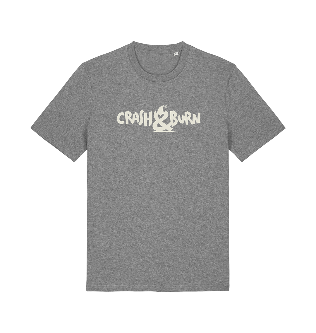 Mid Heather Grey Printed T-shirt