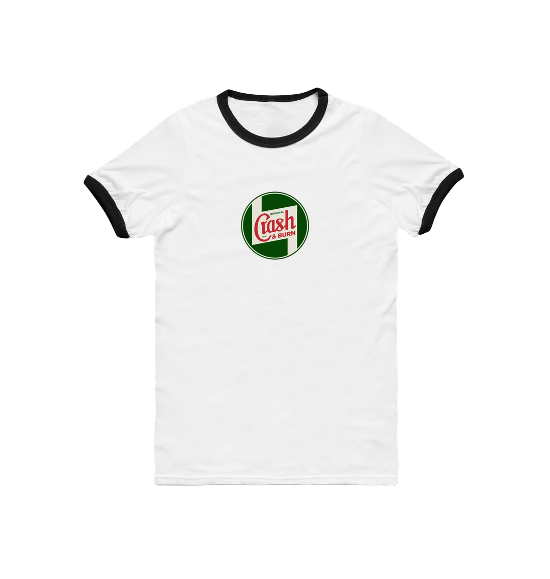 White/Black Printed T-shirt