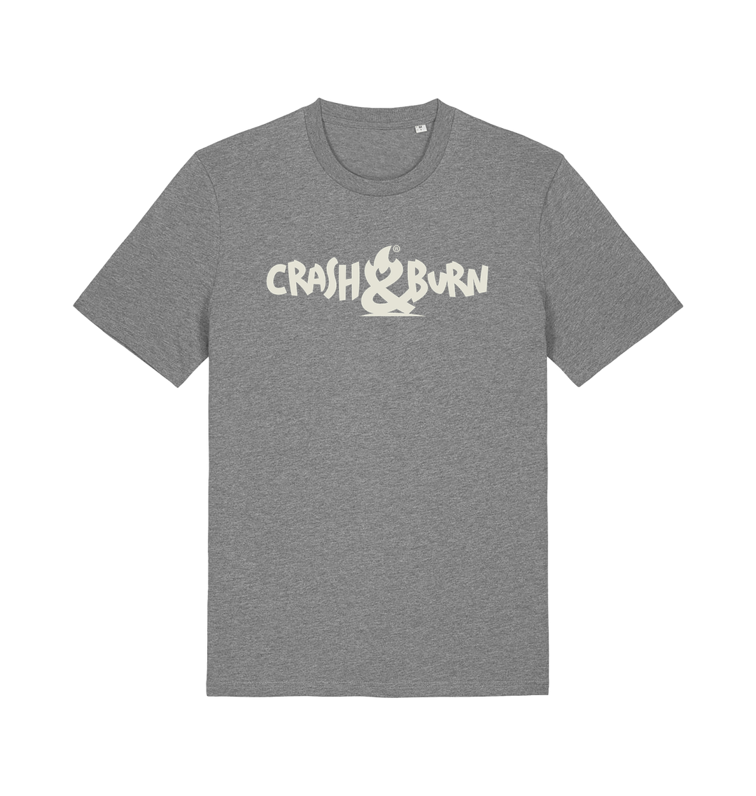 Mid Heather Grey Printed T-shirt