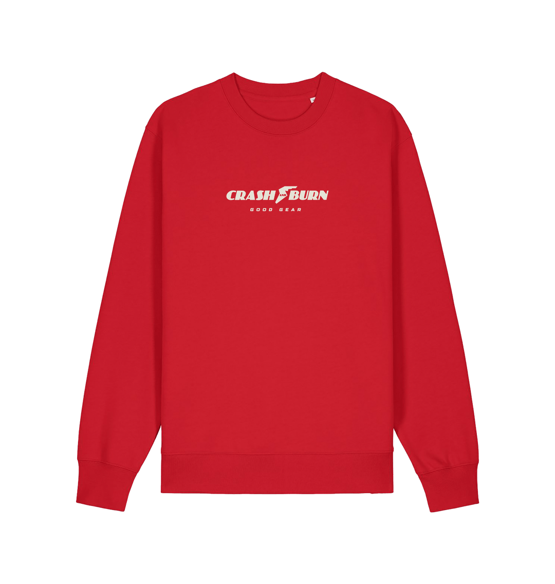 Red Printed Sweater