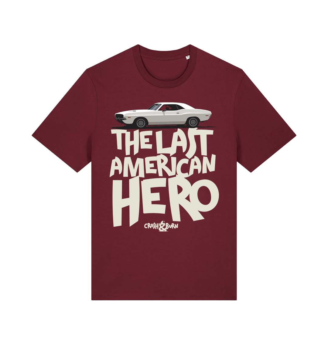 Burgundy Printed T-shirt