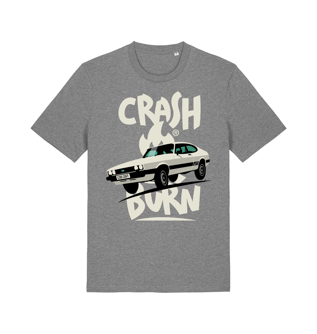 Mid Heather Grey Printed T-shirt