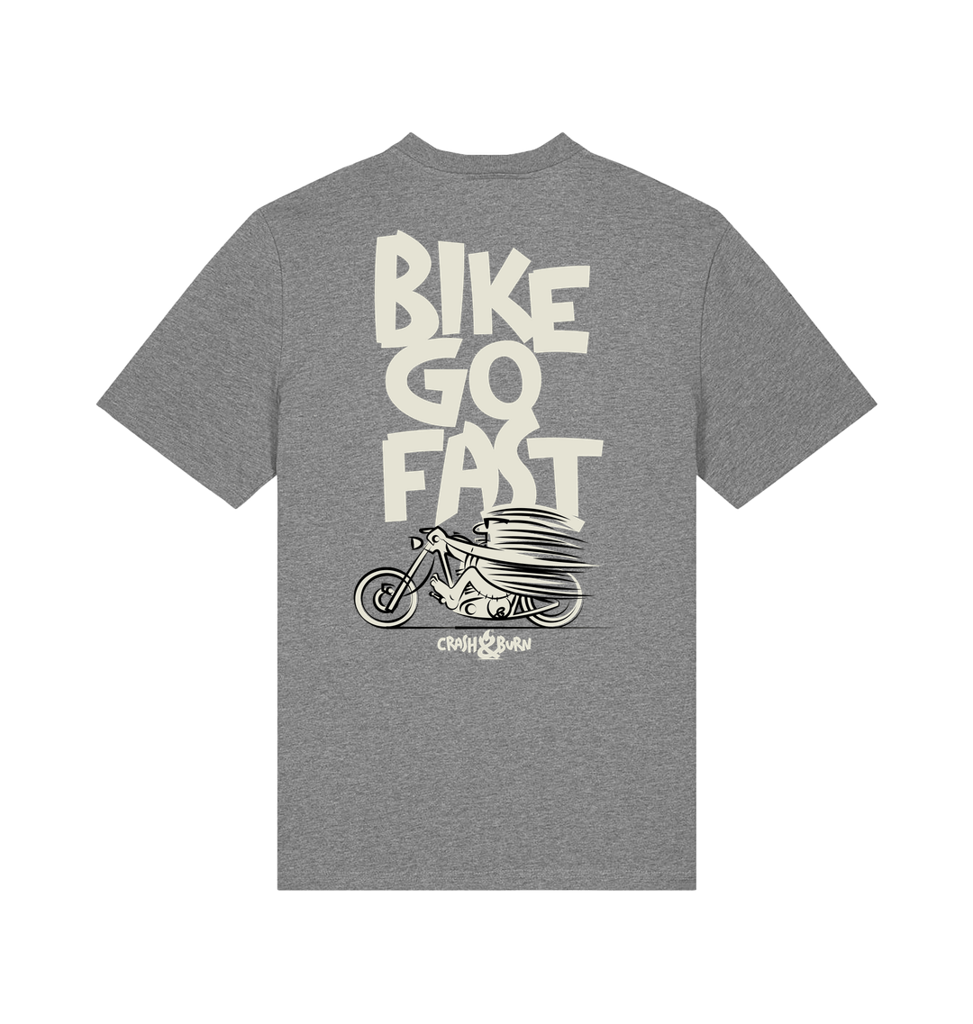 Mid Heather Grey Printed T-shirt