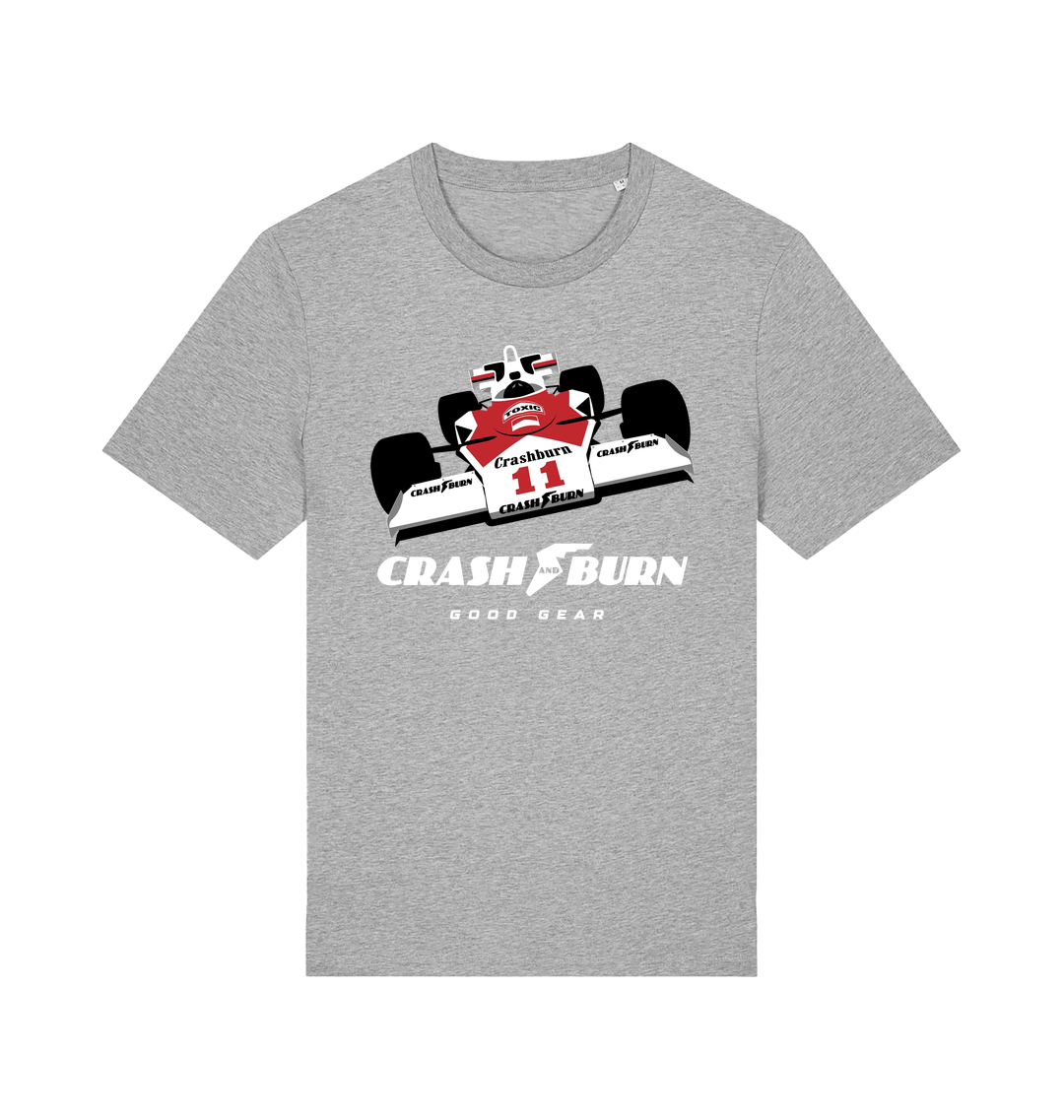 Heather Grey Printed T-shirt