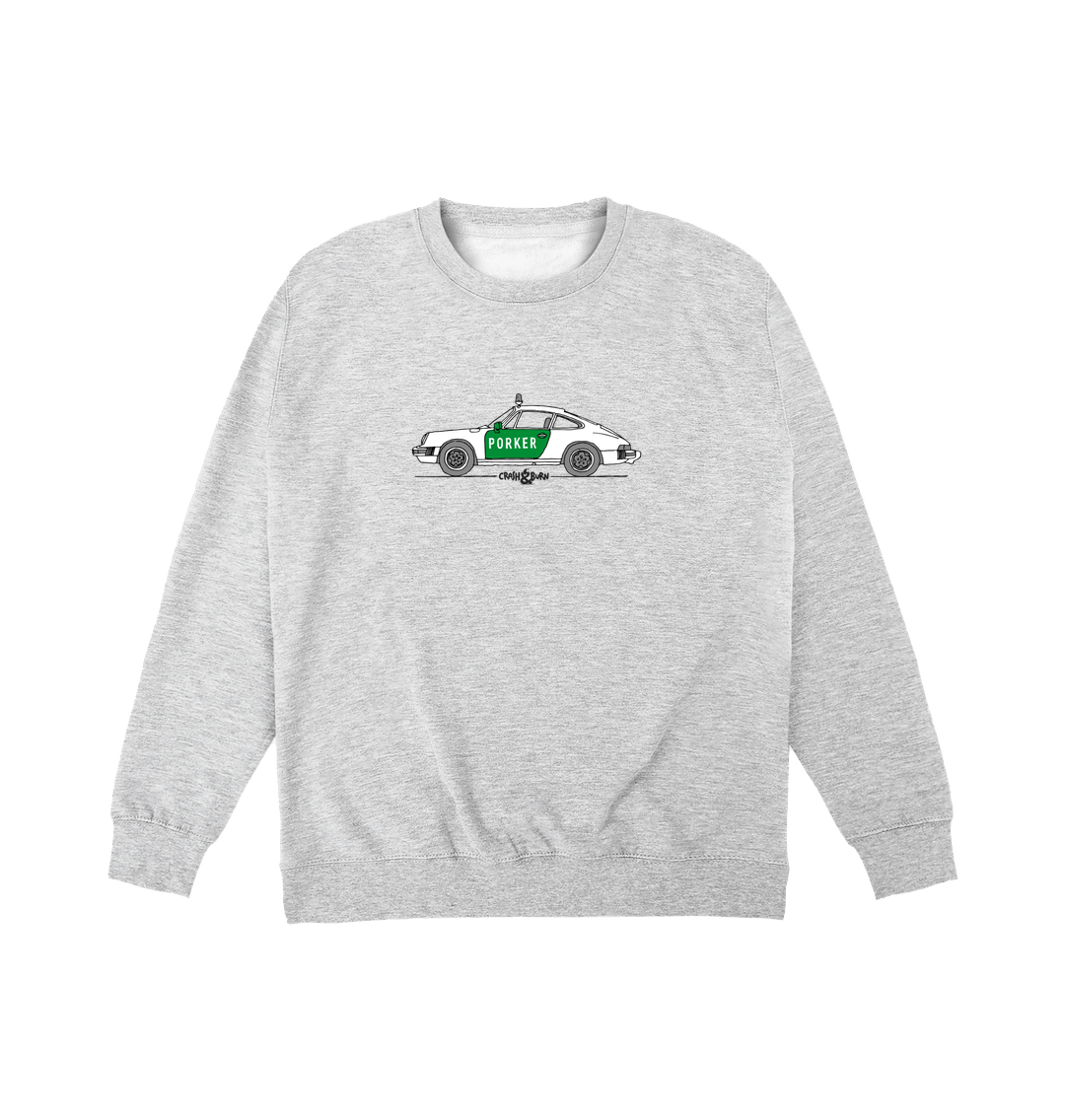 Heather Grey Porker Sweatshirt