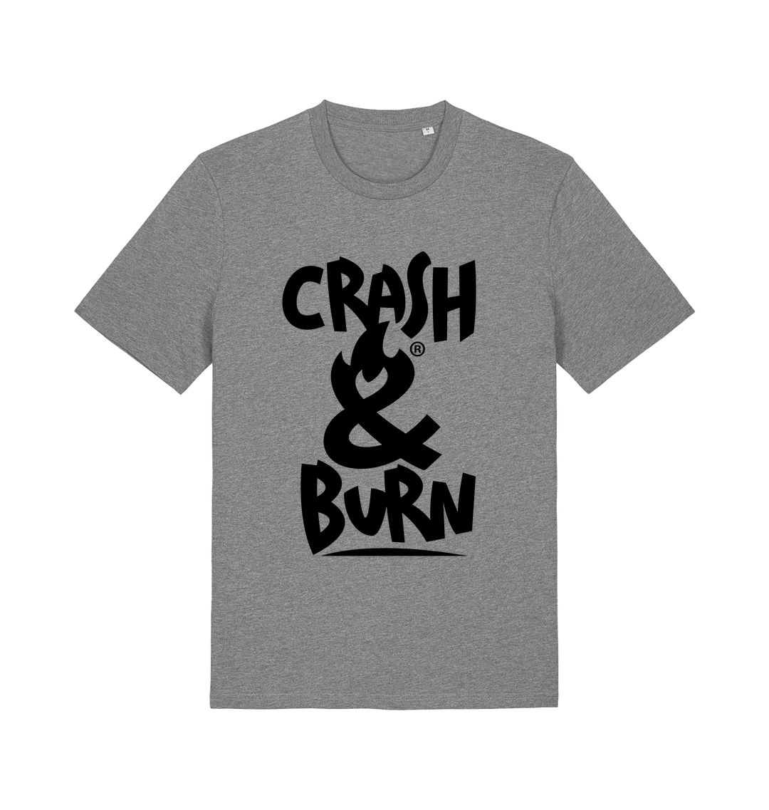 Mid Heather Grey Printed T-shirt