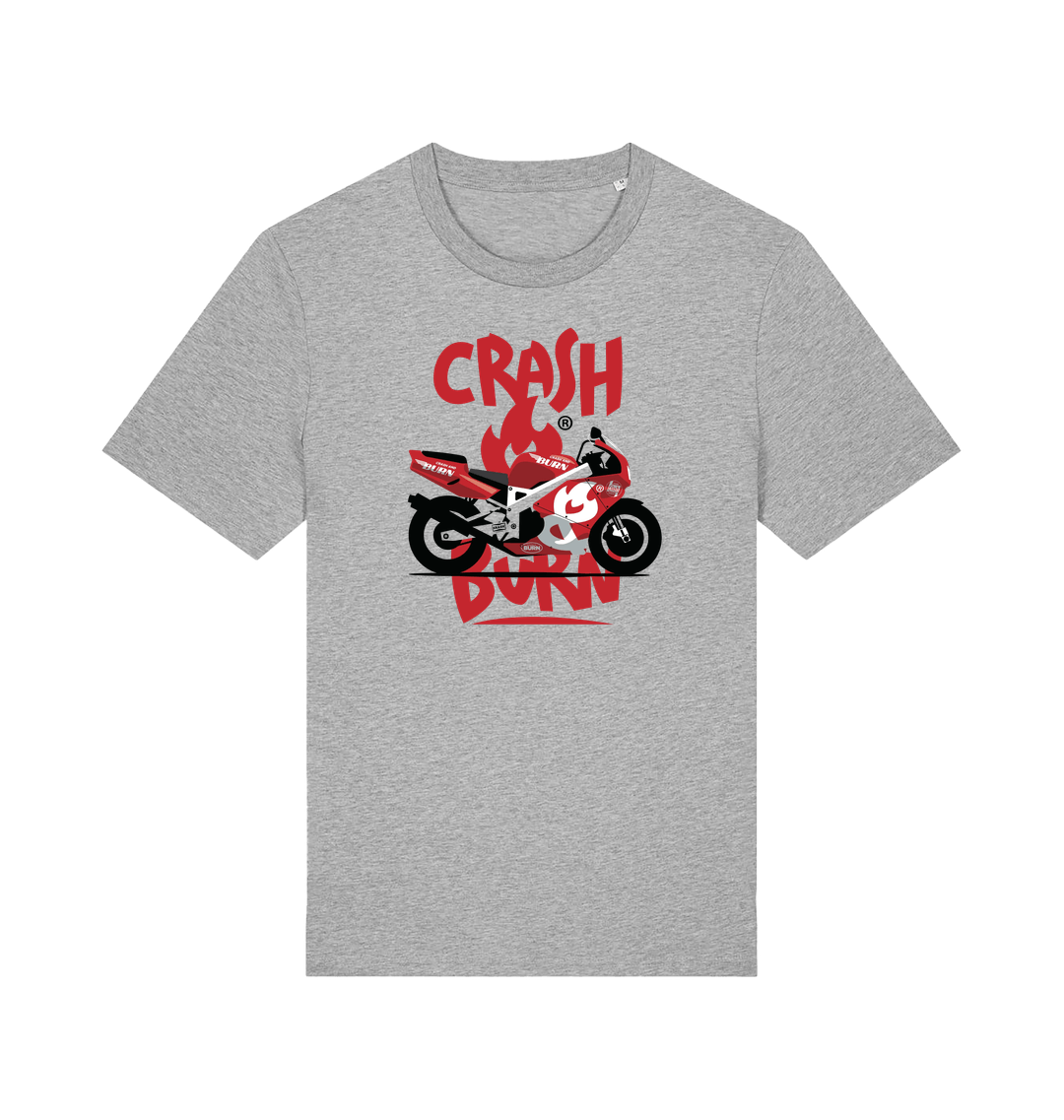 Heather Grey Printed T-shirt