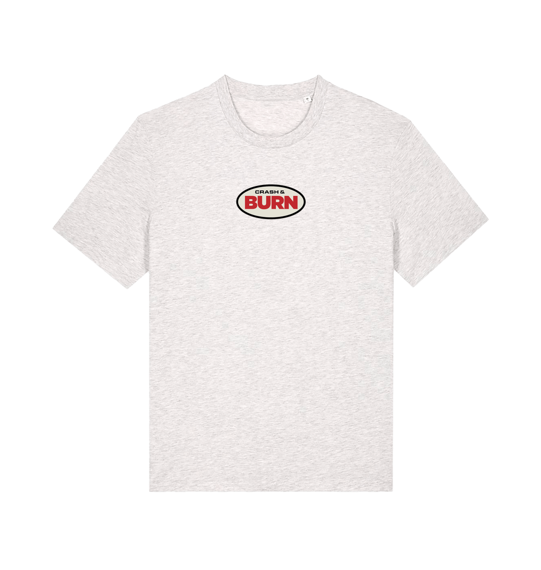 Cool Heather Grey Printed T-shirt