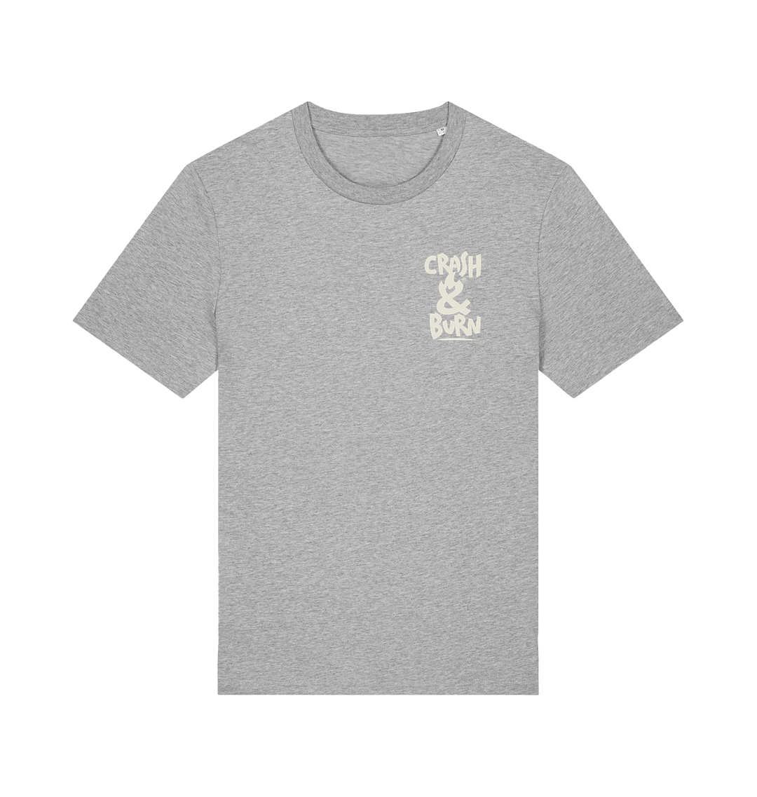 Heather Grey Printed T-shirt