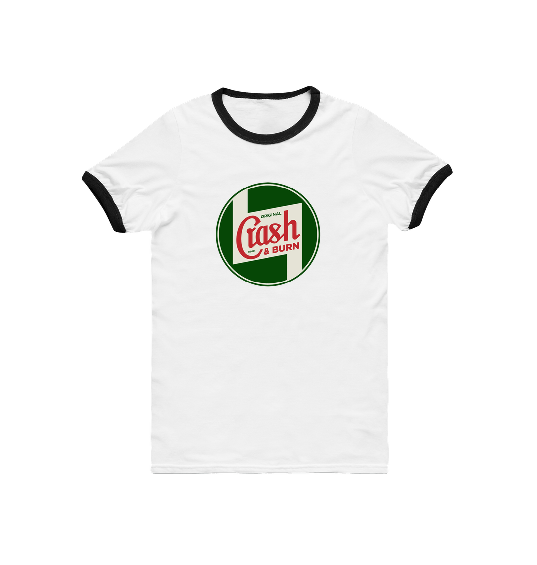 White/Black Original Ringer T-Shirt