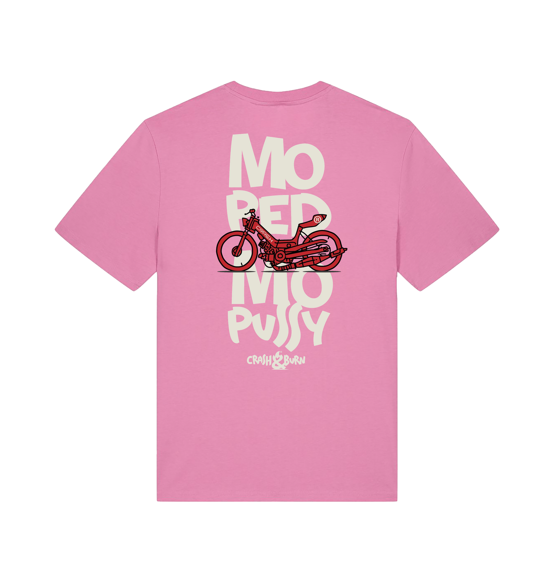 Bubble Pink Printed T-shirt Back