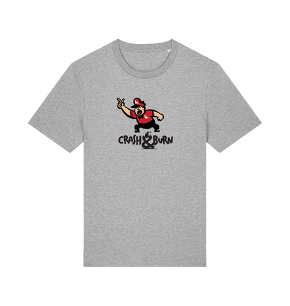 Heather Grey Printed T-shirt