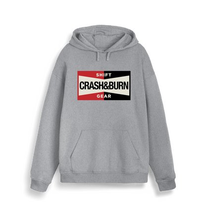 Heather Grey Printed Sweater