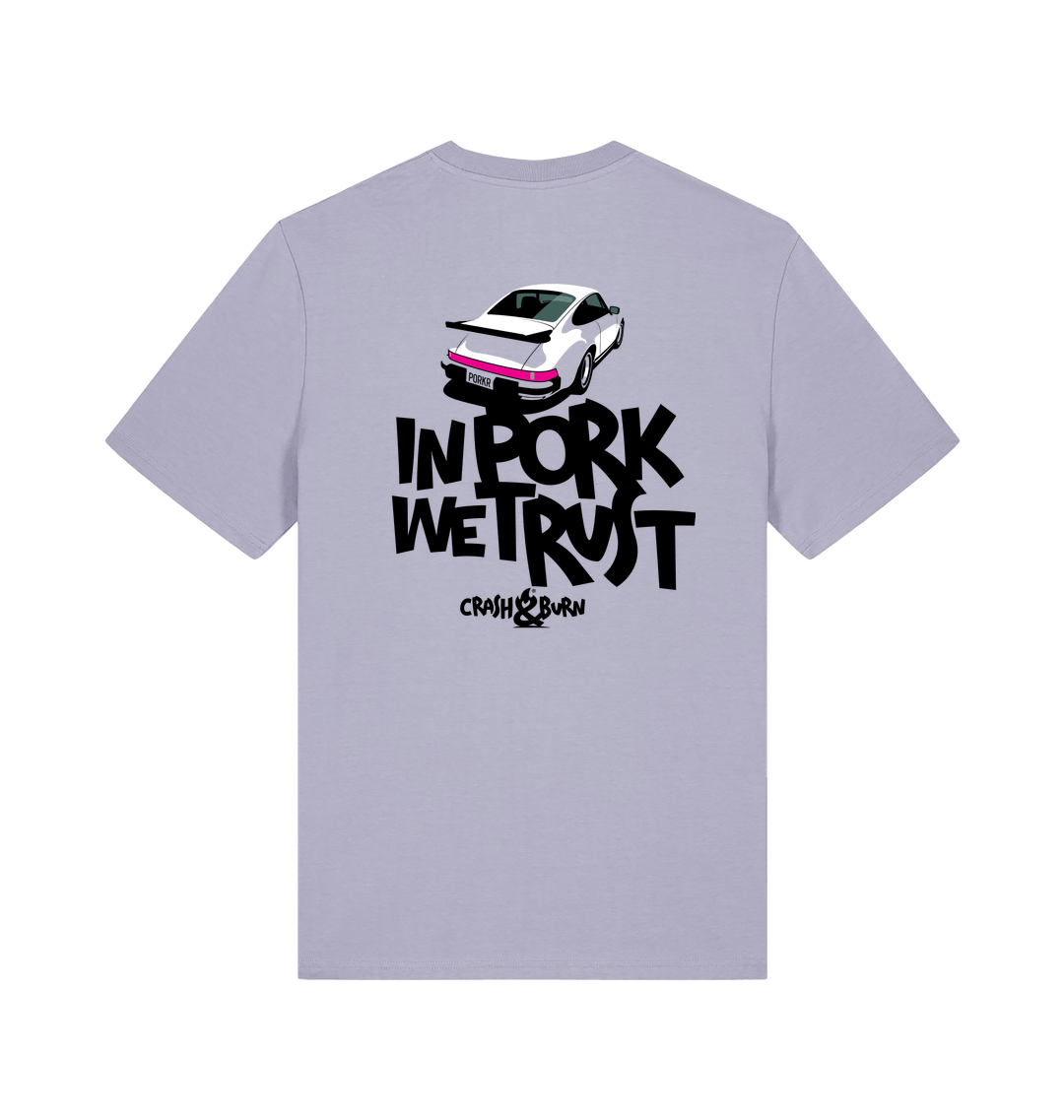 Lavender Printed T-shirt