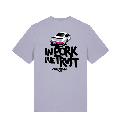 Lavender Printed T-shirt