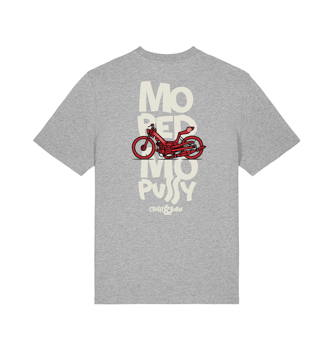 Heather Grey Printed T-shirt