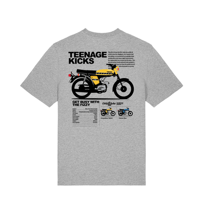 Heather Grey Printed T-shirt