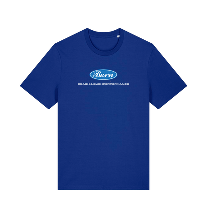 Worker Blue Printed T-shirt