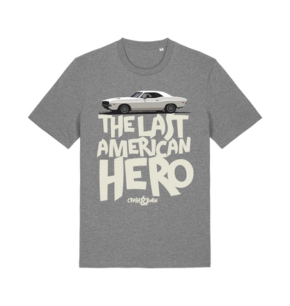 Mid Heather Grey Printed T-shirt