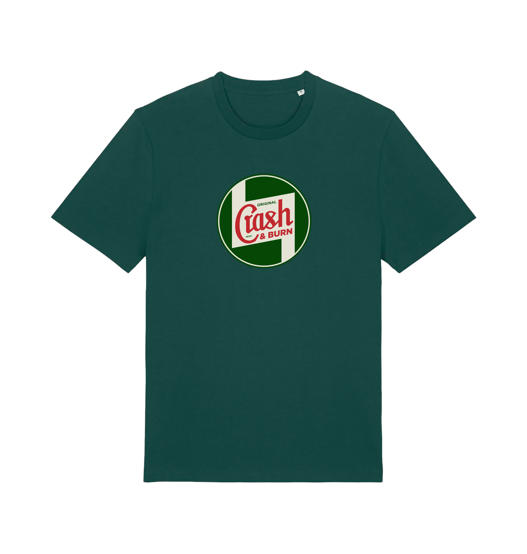 Glazed Green Printed T-shirt