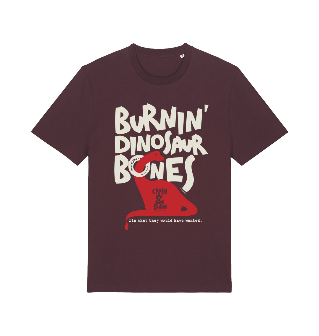 Red Brown Printed T-shirt