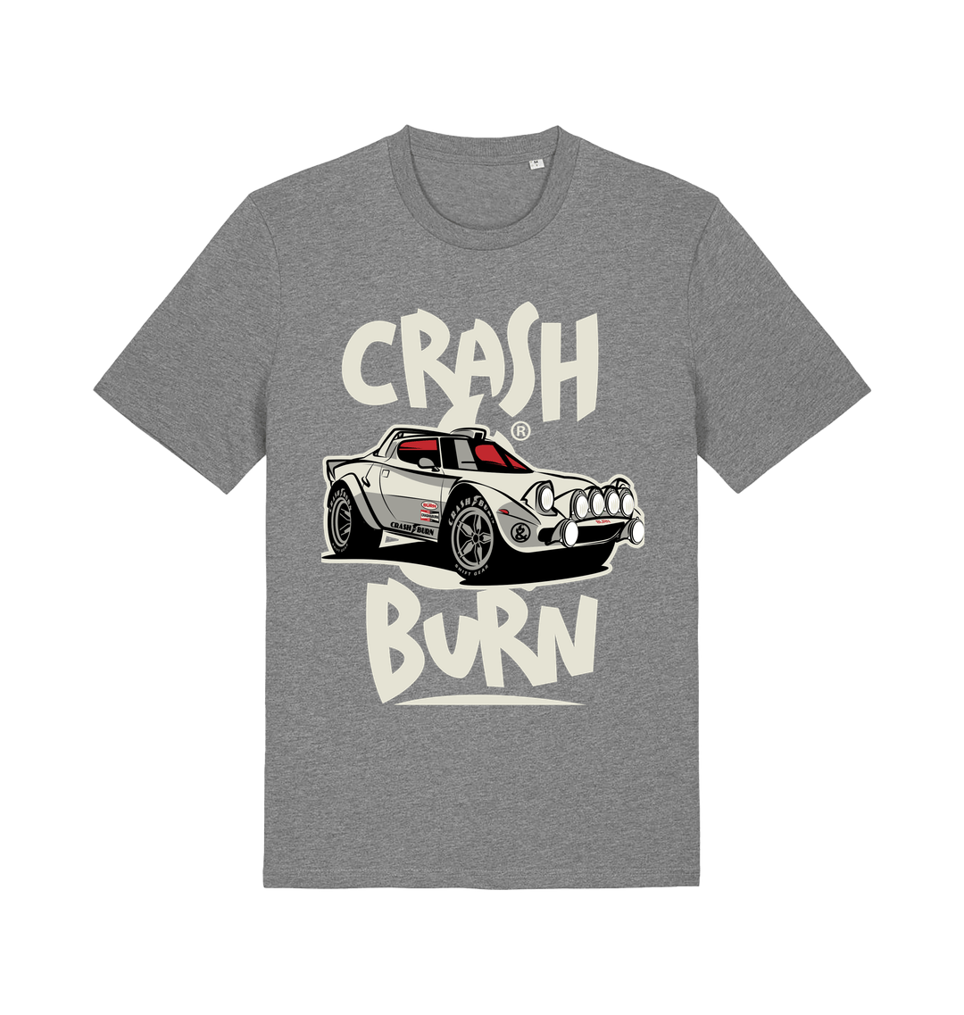 Mid Heather Grey Printed T-shirt
