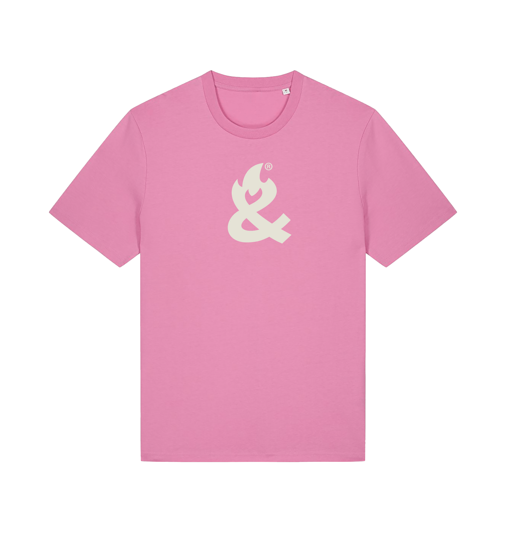 Bubble Pink Printed T-shirt Front