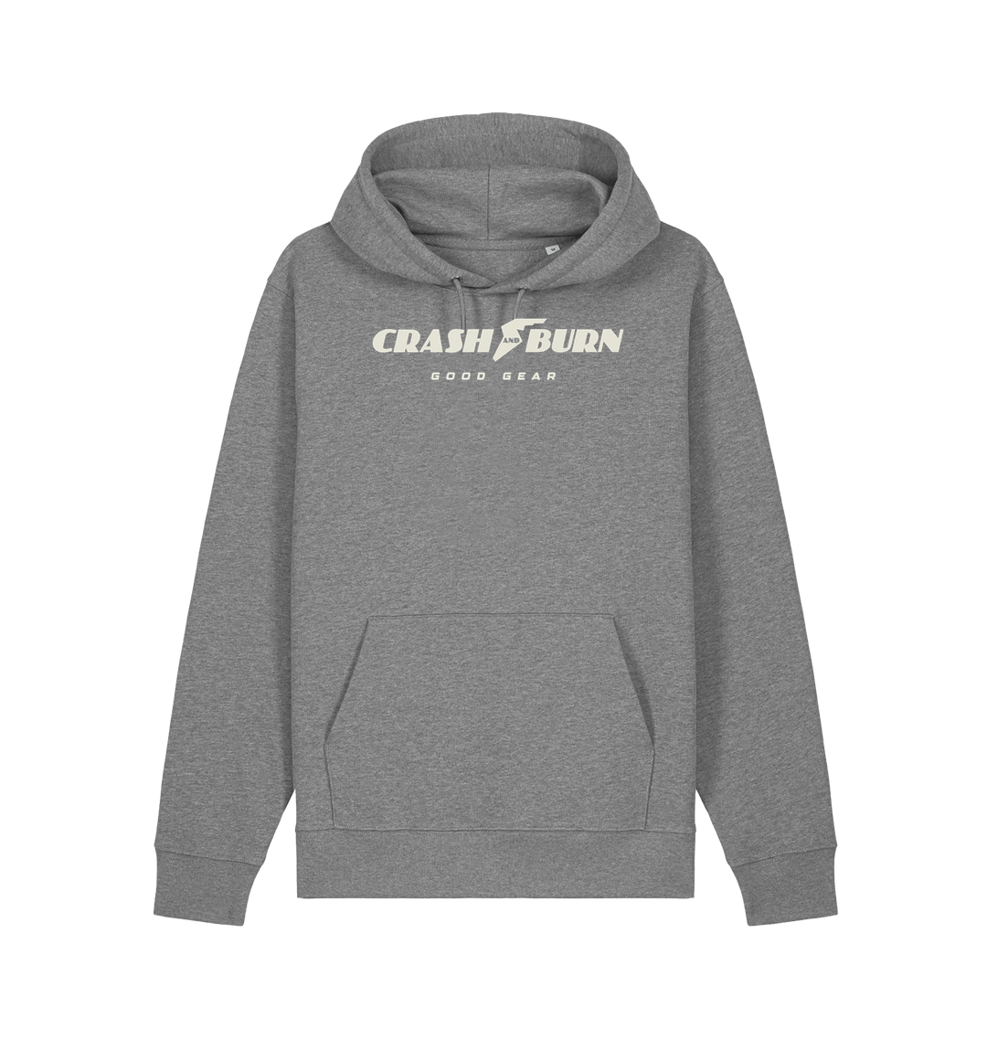 Mid Heather Grey Printed Sweater