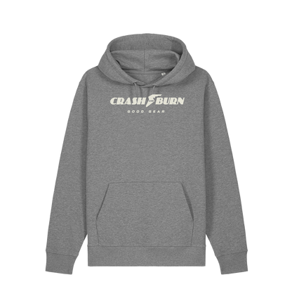 Mid Heather Grey Printed Sweater