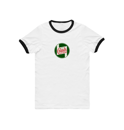 White/Black Printed T-shirt