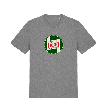 Mid Heather Grey Printed T-shirt