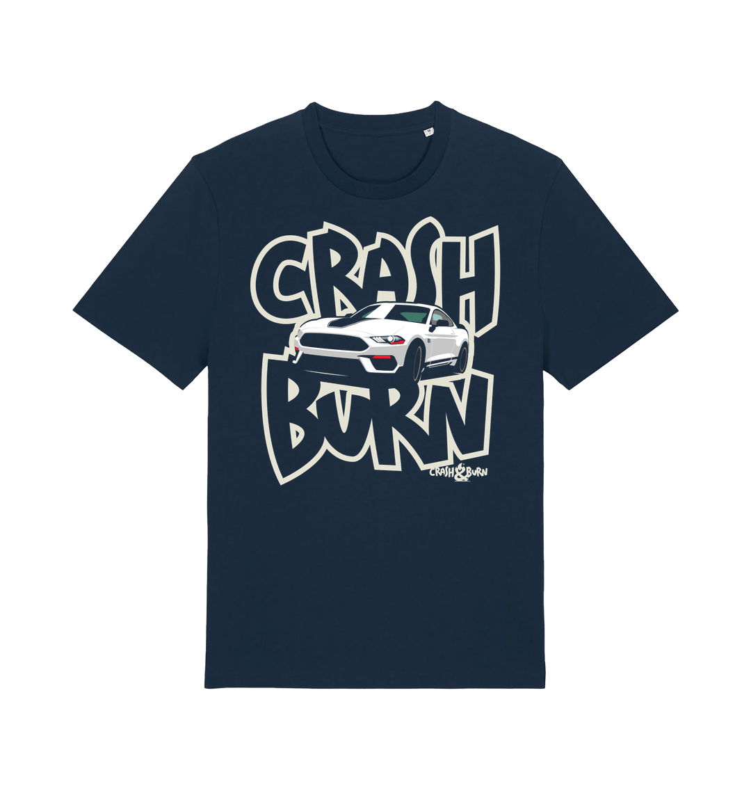 French Navy Printed T-shirt
