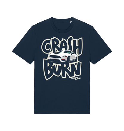 French Navy Printed T-shirt