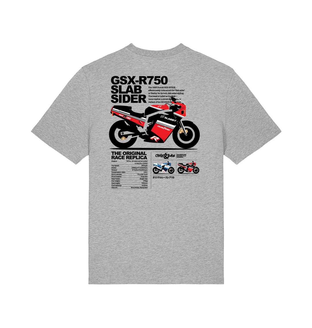 Heather Grey Printed T-shirt