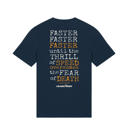 French Navy Printed T-shirt