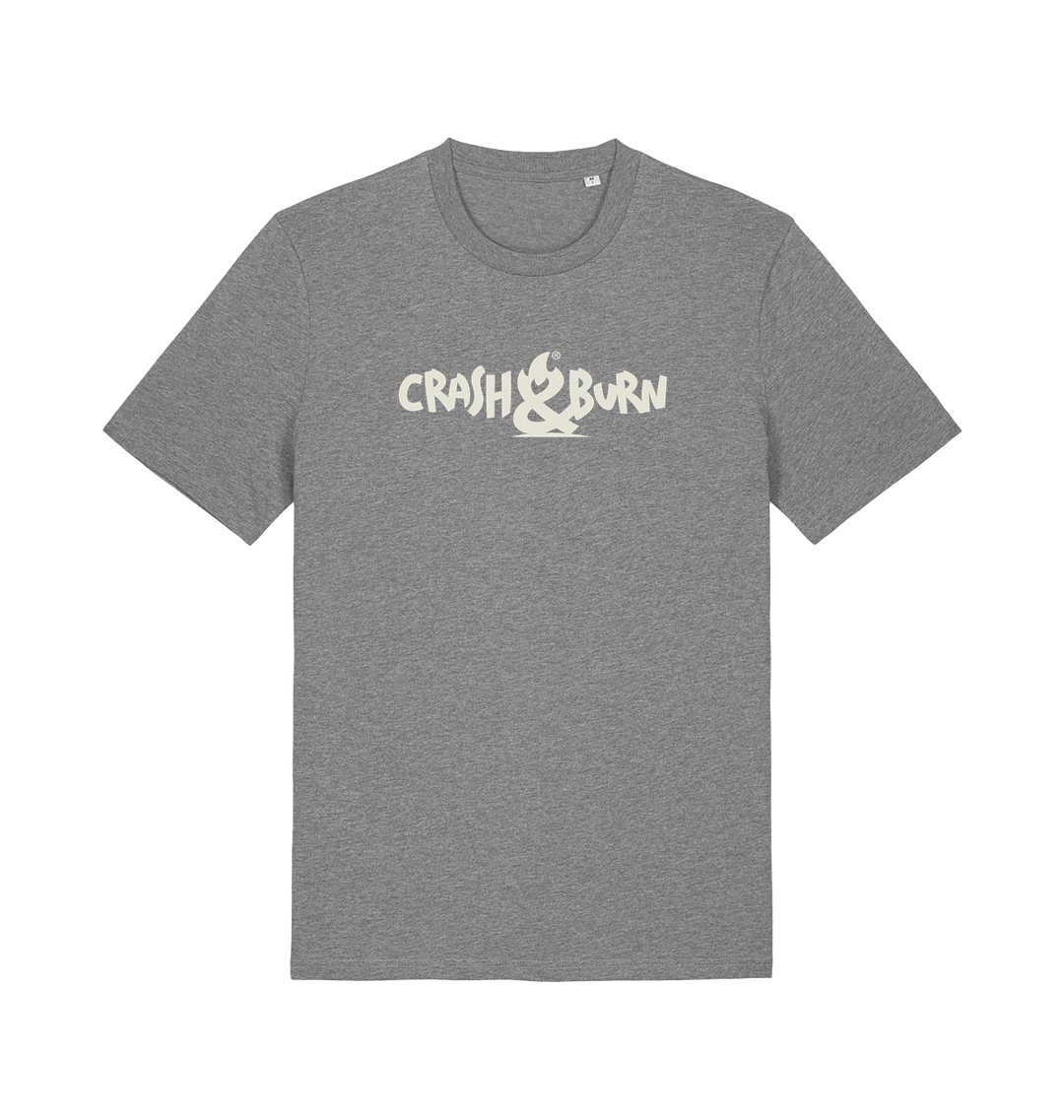 Mid Heather Grey Printed T-shirt