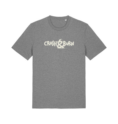 Mid Heather Grey Printed T-shirt