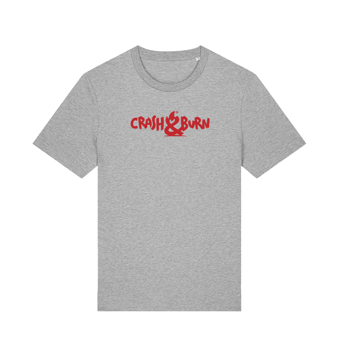 Heather Grey Printed T-shirt