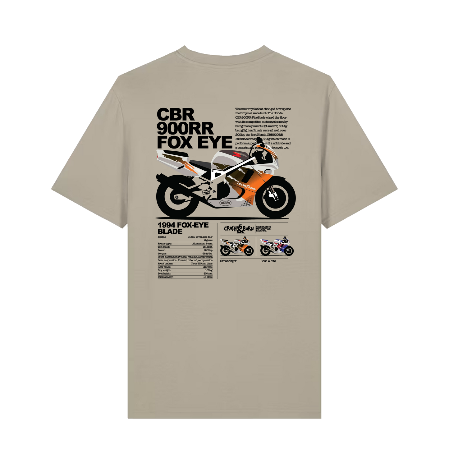 Stone Printed T-shirt Back