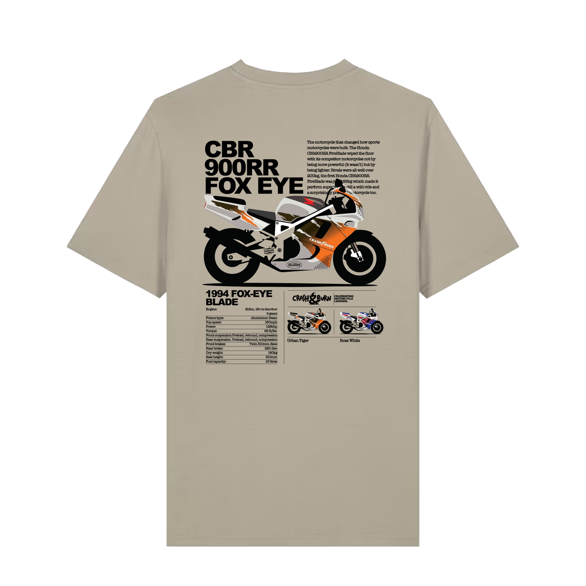 Stone Printed T-shirt Back