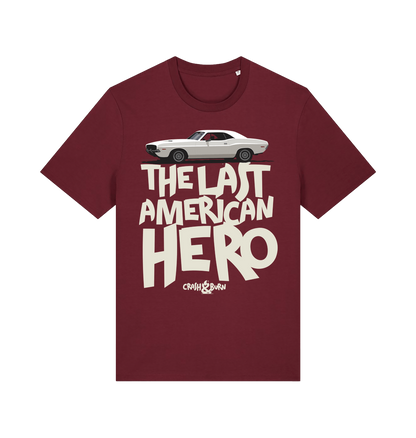Burgundy Printed T-shirt