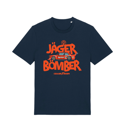 French Navy Printed T-shirt