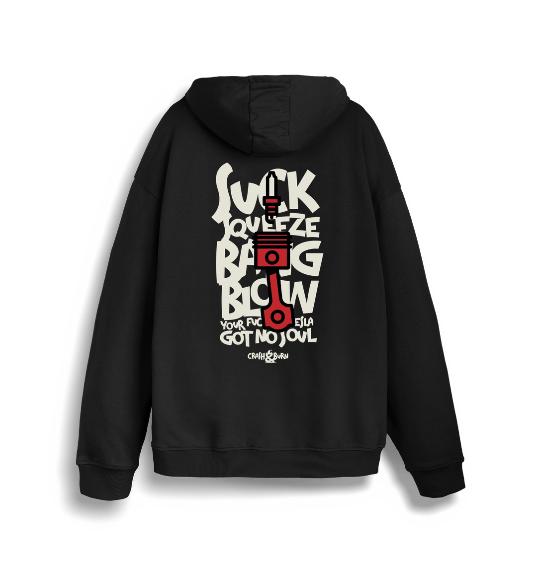 Black Printed Sweater