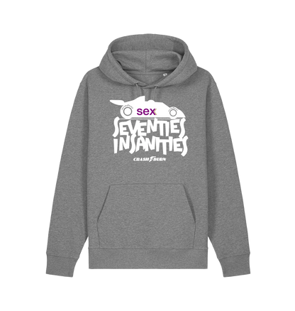 Mid Heather Grey Printed Sweater