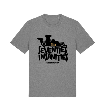 Mid Heather Grey Printed T-shirt