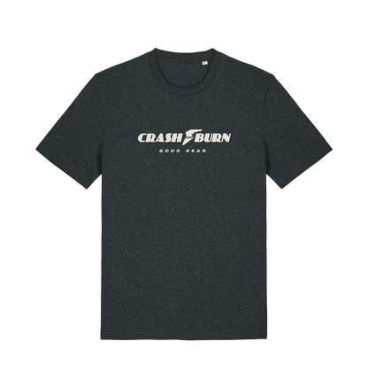 Dark Heather Grey Printed T-shirt