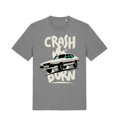 Mid Heather Grey Printed T-shirt