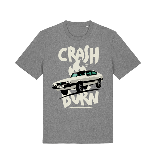 Mid Heather Grey Printed T-shirt