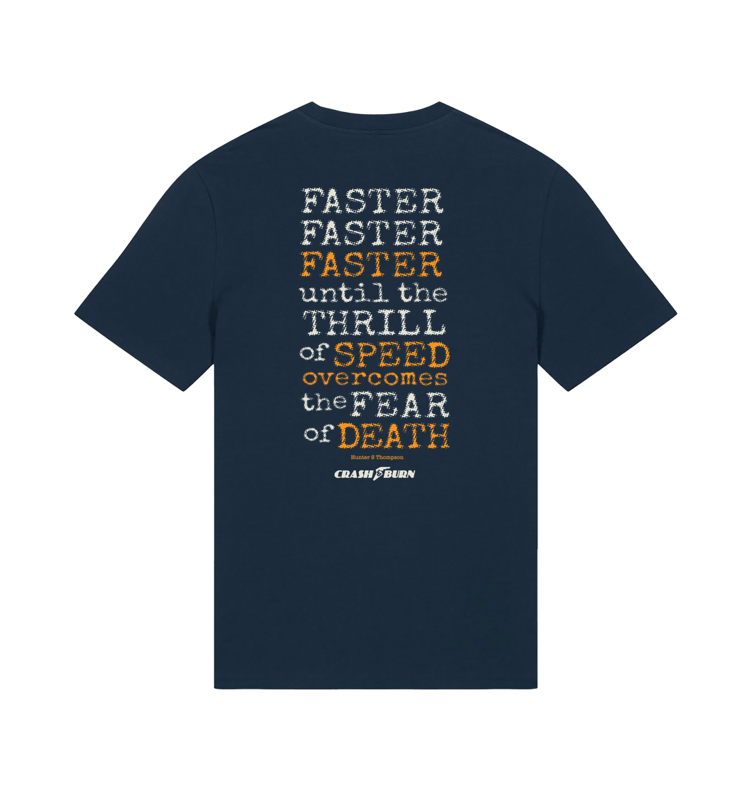 French Navy Printed T-shirt